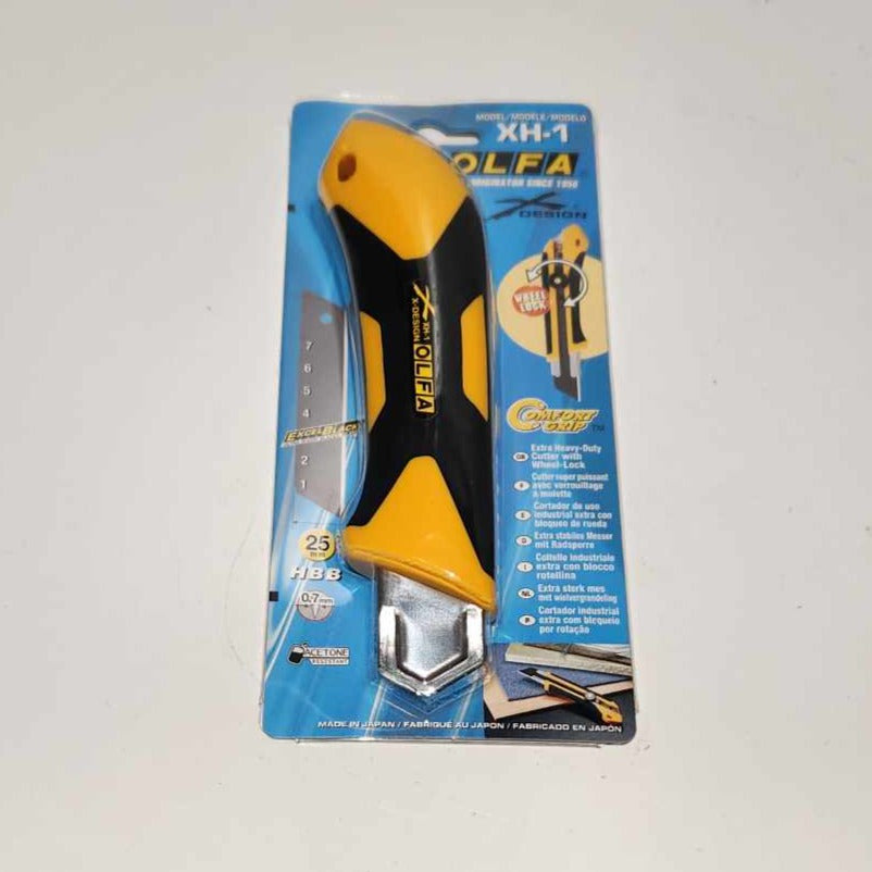 OLFA XH-1 Extra Heavy Duty X-Design Snap-Blade Knife - 25mm
