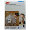 3M P2 Valve Particulate Respirator Box of 10 - 9923V