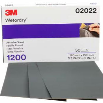 3M Wetordry Sand Paper Sheet