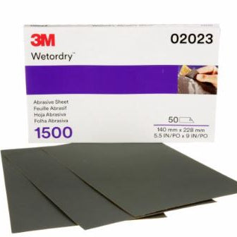 3M Wetordry Sand Paper Sheet