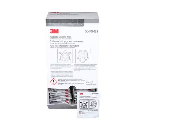 3M Respirator Cleaning Wipe 504/07065