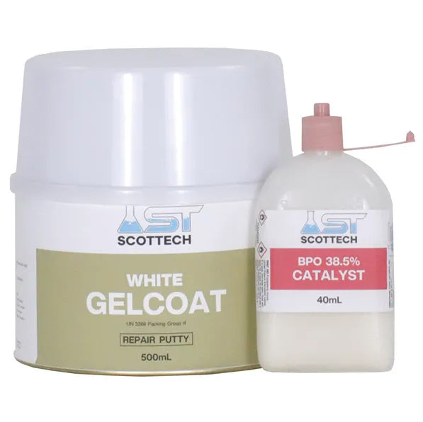 Scottech Gelcoat Repair Putty Polyester Filler 500ml – Fortified ...