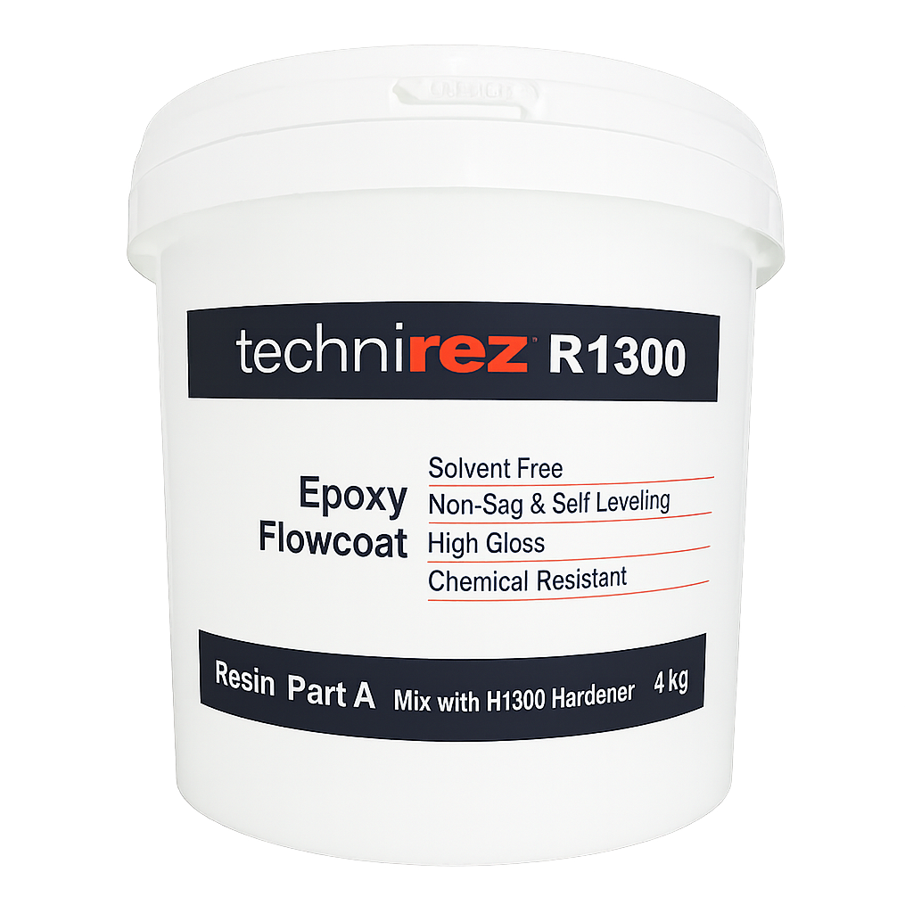 Technirez R1300 Epoxy Flowcoat Resin