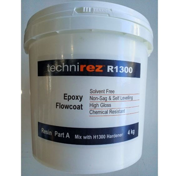 Technirez R1300 Epoxy Flowcoat Resin
