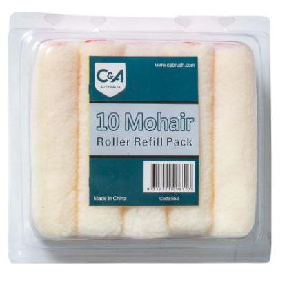 C&A Mohair 100mm Roller Cover (10 pack)