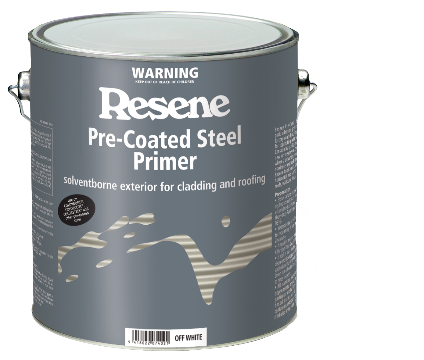 Pre-Coated Steel Primer